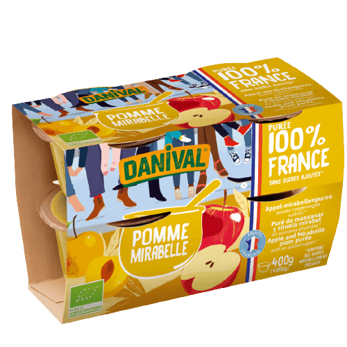 Purée Pomme Mirabelle BIO
